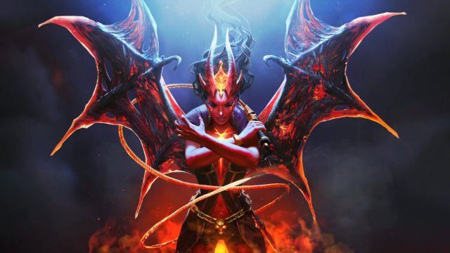 Фон «Queen of Pain Wallpaper»